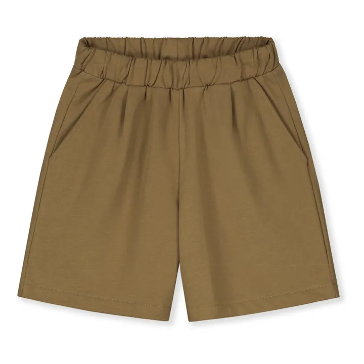 Gray Label Bermuda Coton Bio | Marron