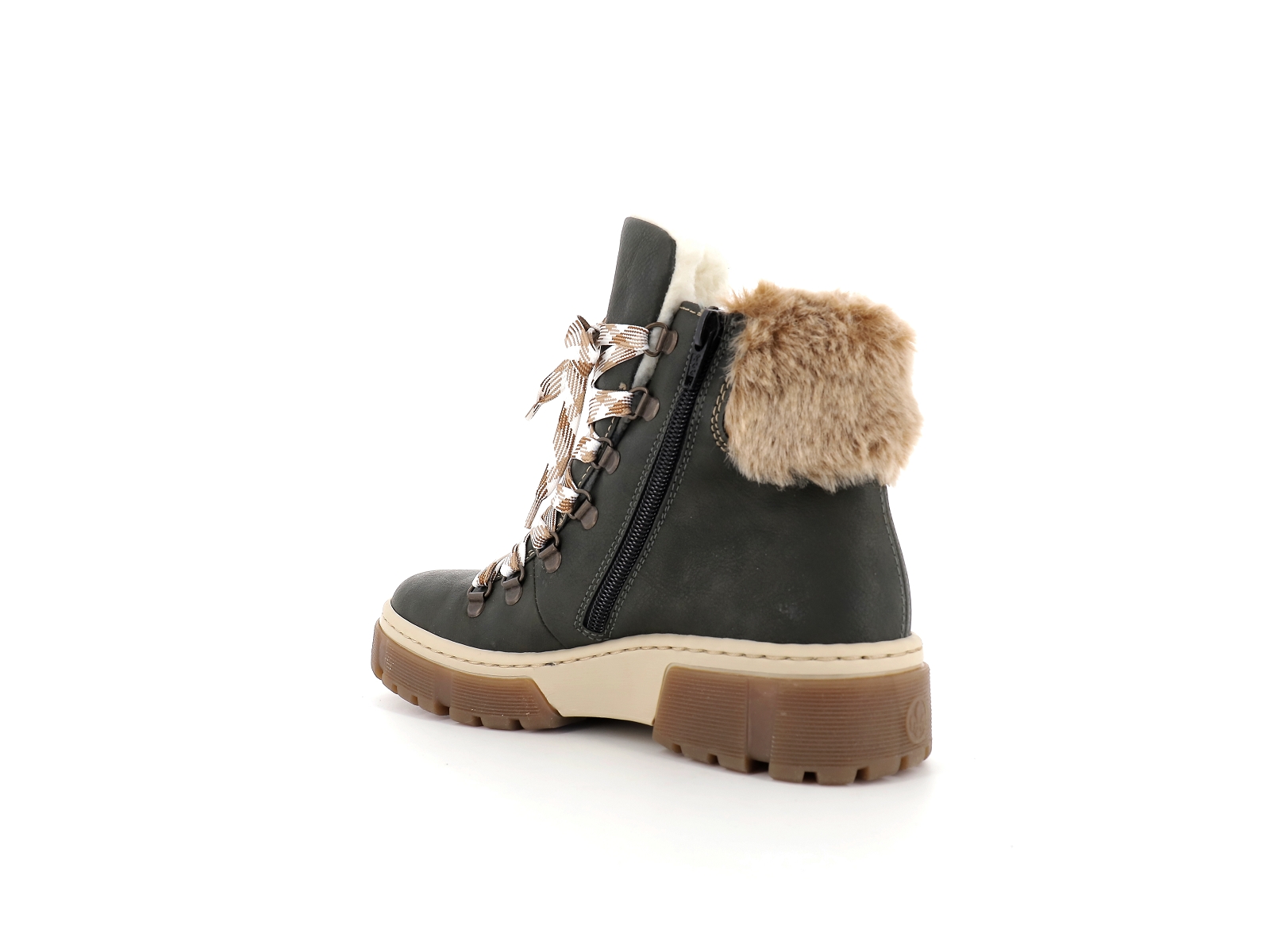 Rieker-X8647 Synthétique Olive