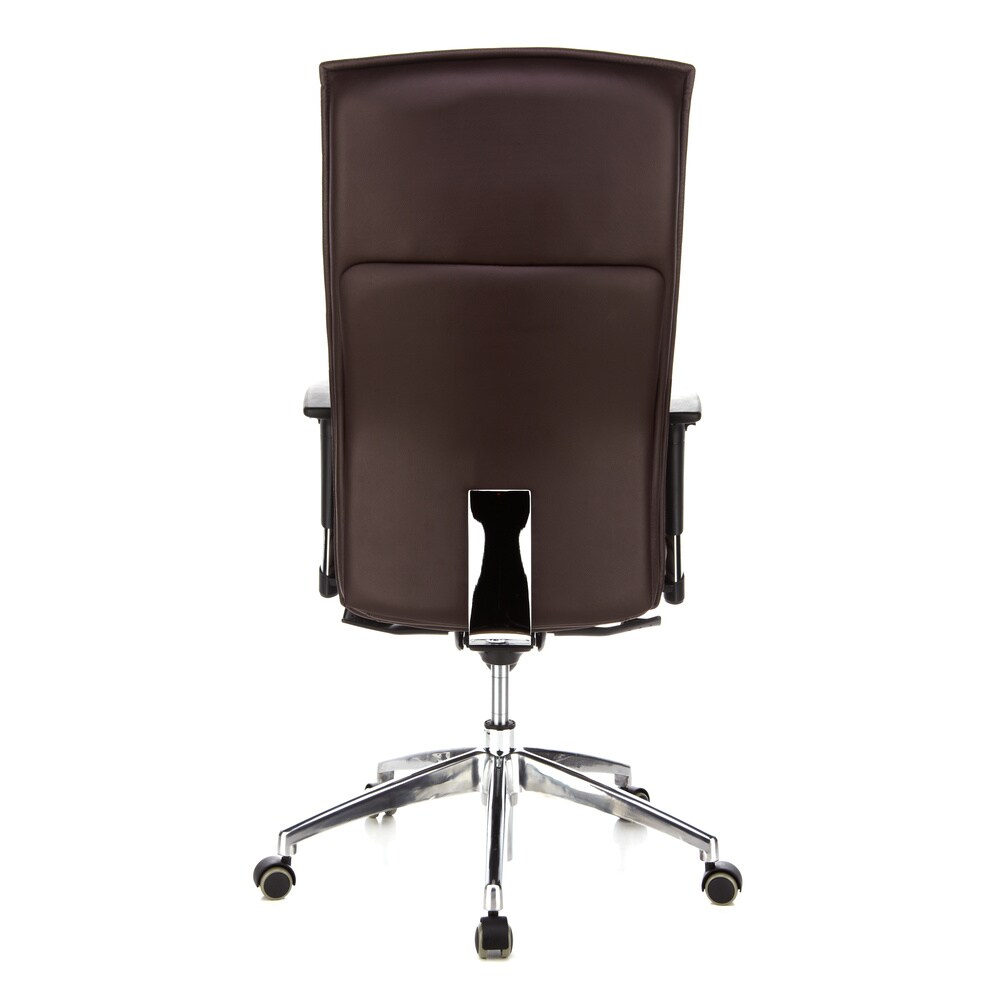 Luxus Chefsessel MURANO 20 Leder mit Armlehnen (höhenverstellbar) hjh OFFICE
