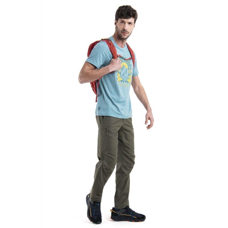 Merino 150 Tech Lite III SS Tee Mountain Gateway - T-shirt en laine mérinos homme