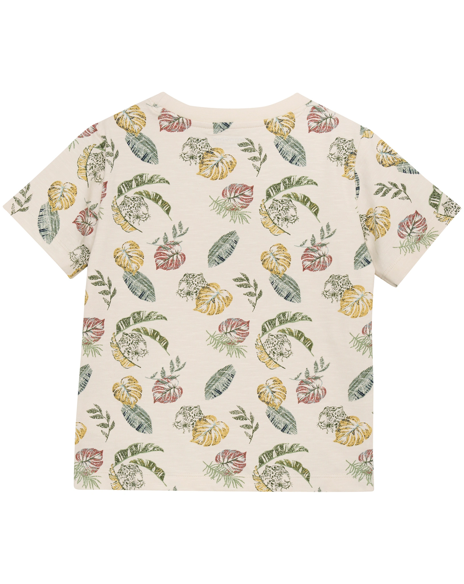 T-Shirt LEAVES in eggnog