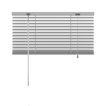 KARWEI aluminium jaloezie 16 mm zilver (kleurnr. 221) 80x250 cm (bxh)