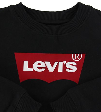 Levis Sweatshirt - Fledermausflügel - Schwarz