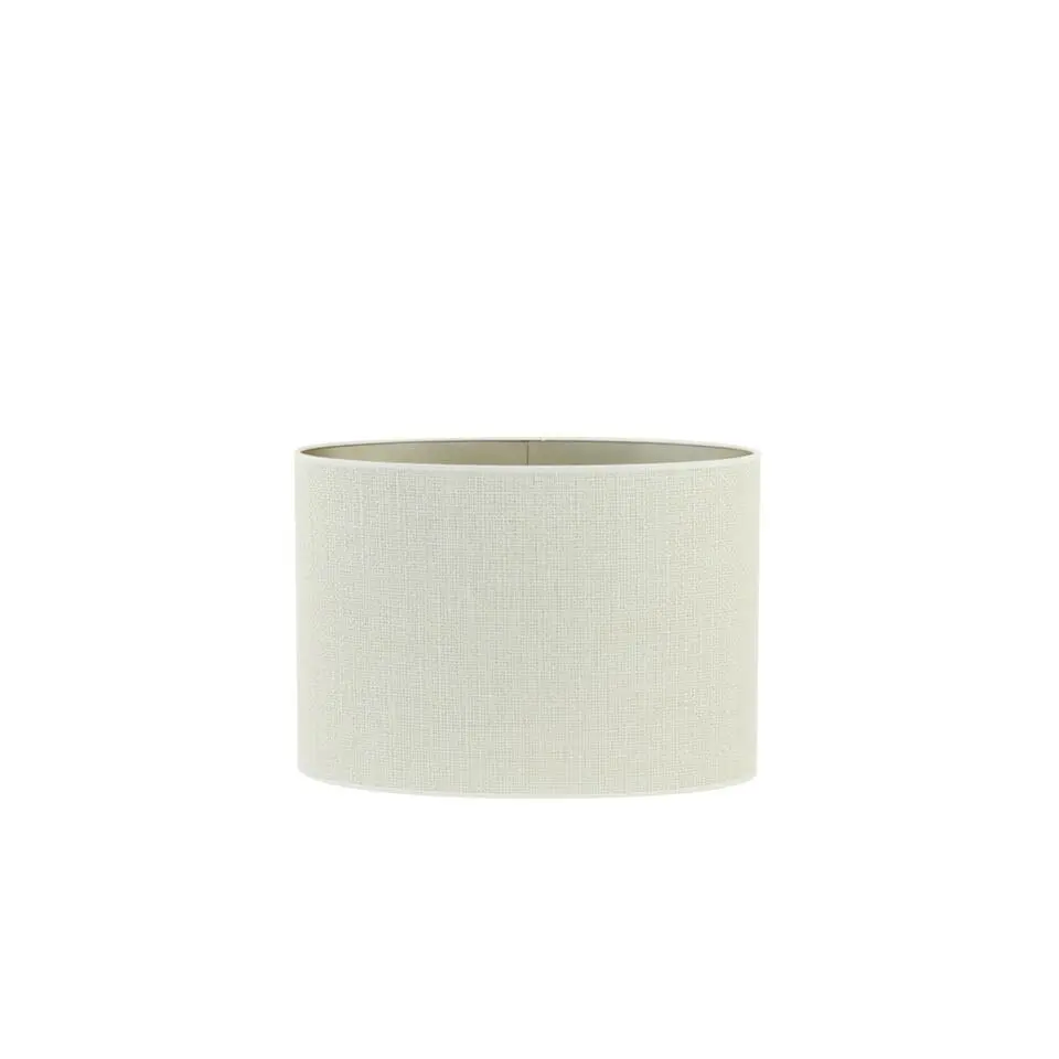 Lampenkap Ovaal Saverna - Eiwit - 30x15x25cm