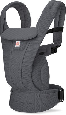 Ergobaby Omni Deluxe Bæresele Mesh, Graphite Grey