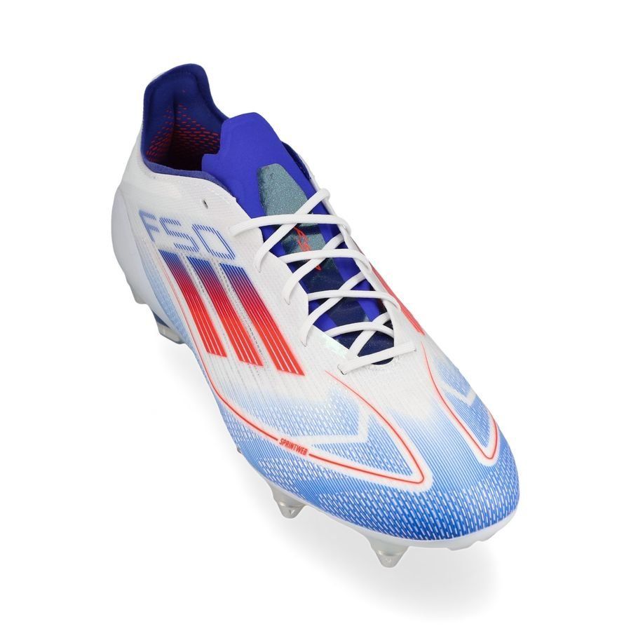 adidas F50 Elite SG Advancement - Blanc/Rouge/Bleu