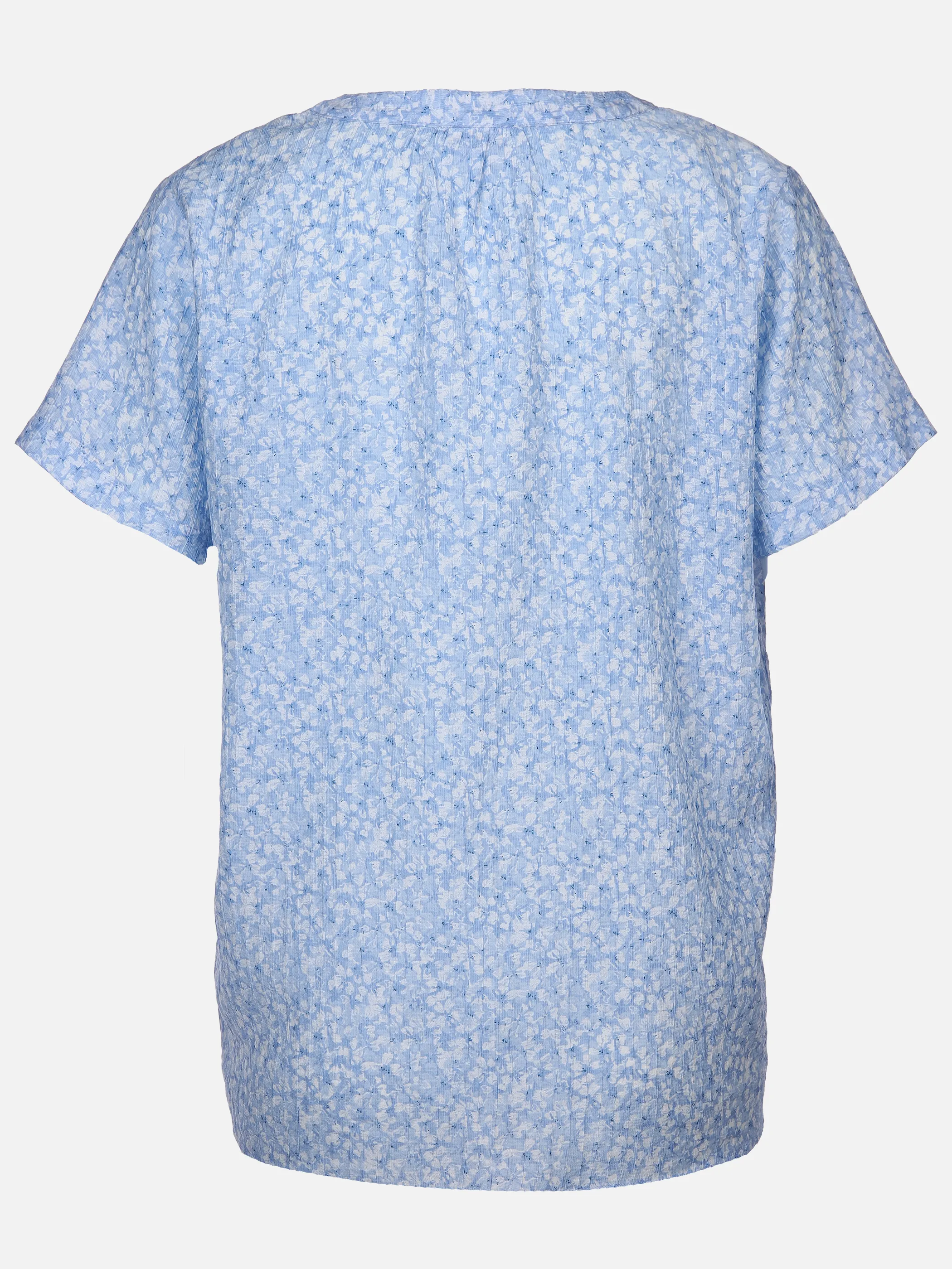 Damen Halbarmbluse im Minimalprint