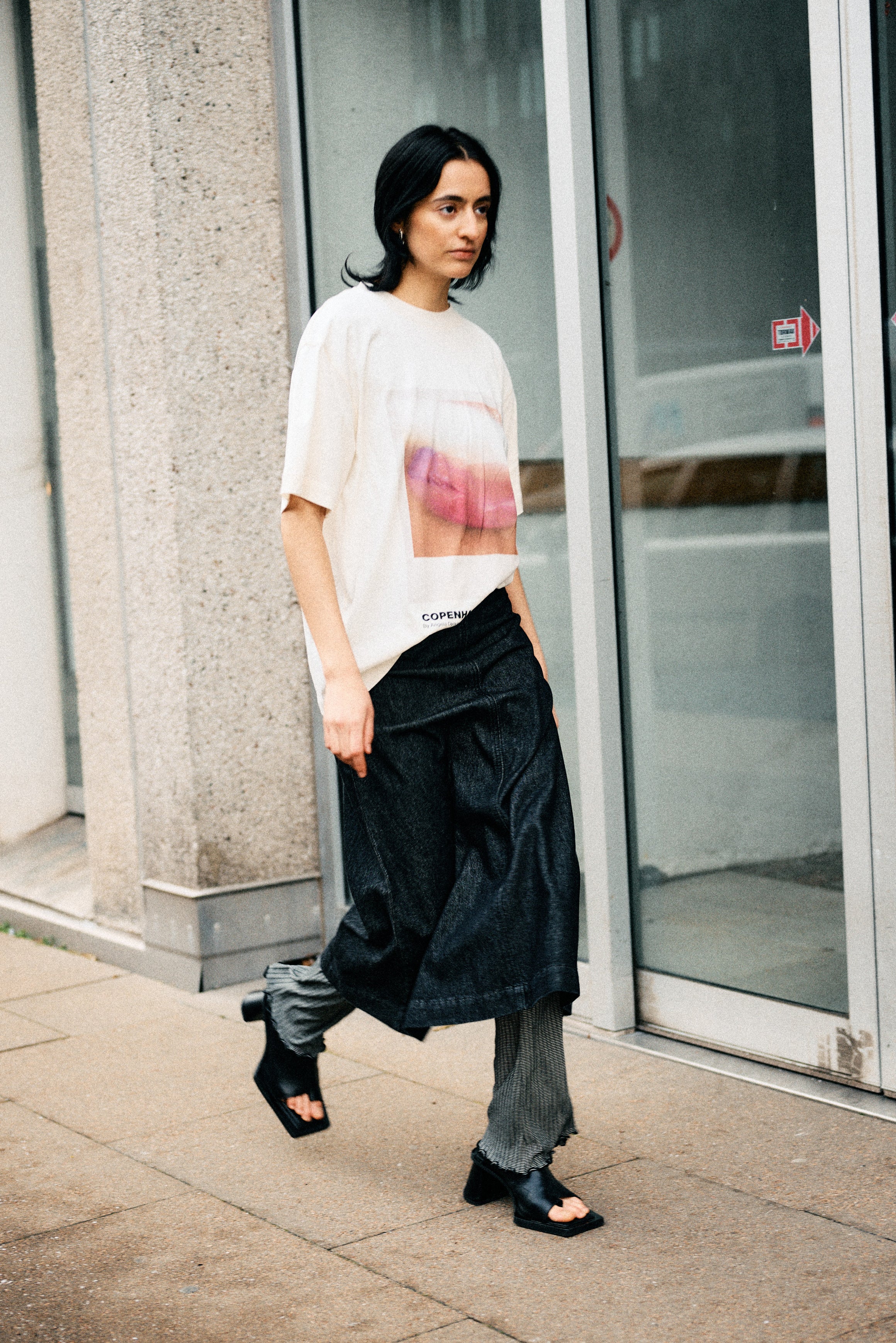 Mads Nørgaard  Single Organic Dassel t-shirt - Snow White