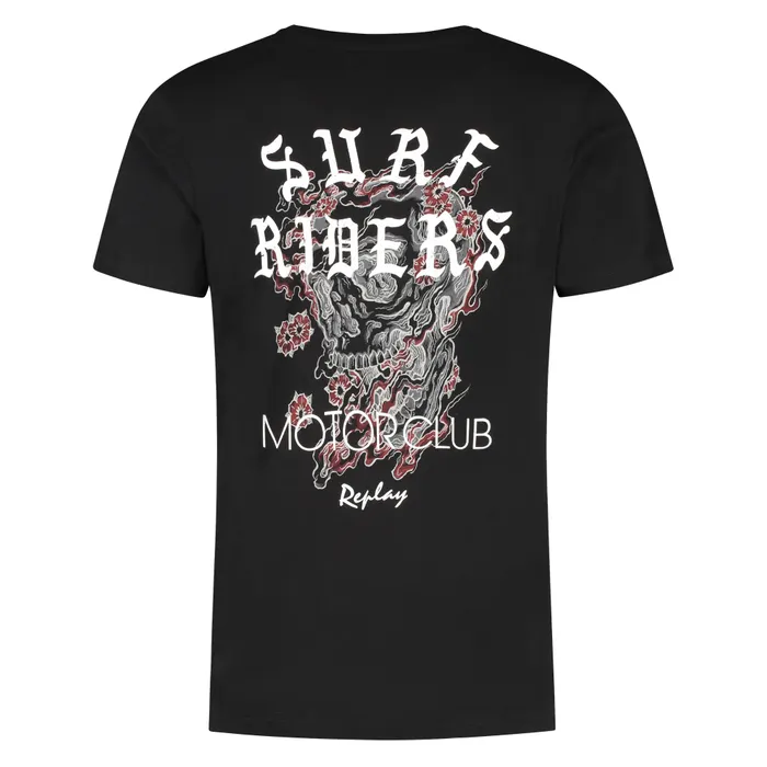 Replay Surf Riders Motorclub Shirt Heren
