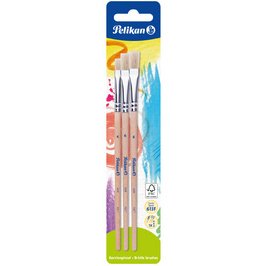 Kit de pinceau brosse 613 F, 10 pièces, assorti