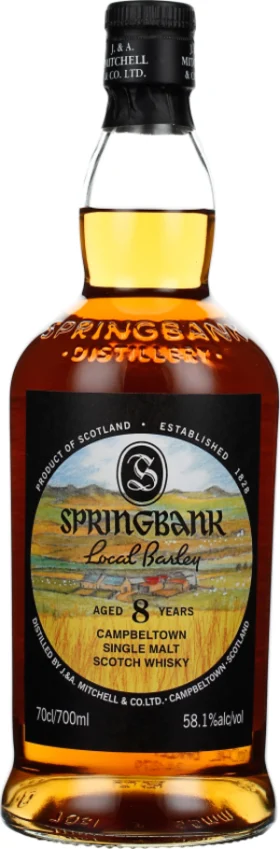 SPRINGBANK 8 YEARS LOCAL BARLEY 2024 70CL