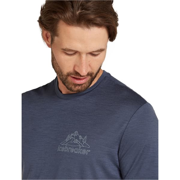 T-shirt randonnée ICEBREAKER M 150 TECH LITE SS TEE IB BACKPACK GRAPHITE