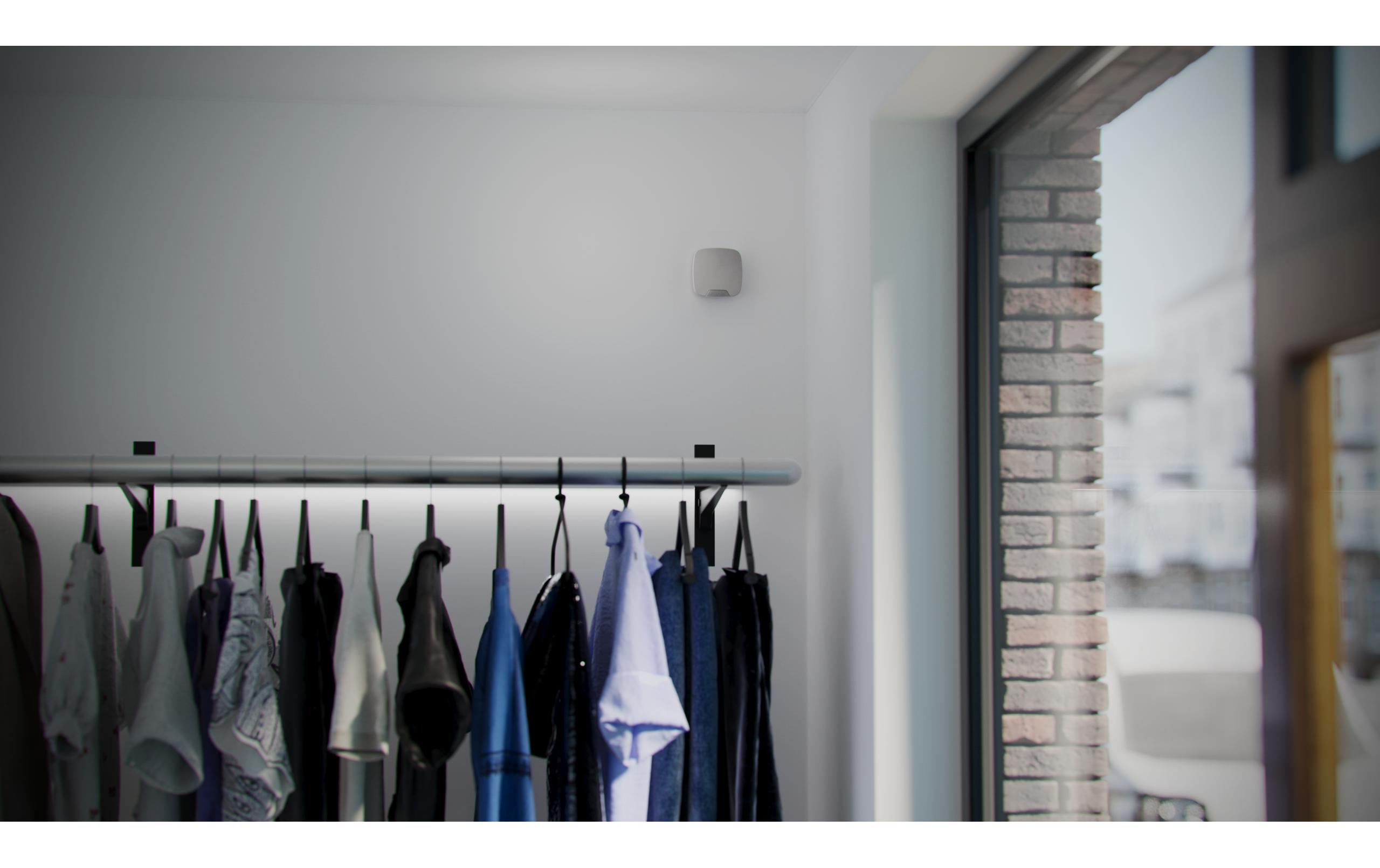 Baseline HomeSiren Jeweller WeissKabellose Sirene mit LED-Anschluss