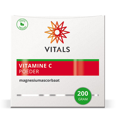 Vitals Vitamine C Poeder Magnesiumascorbaat (200 gr)