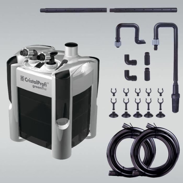 Jbl filtre extérieur cristalprofi e402 greenline pour aquarium de 40 a 120 litres