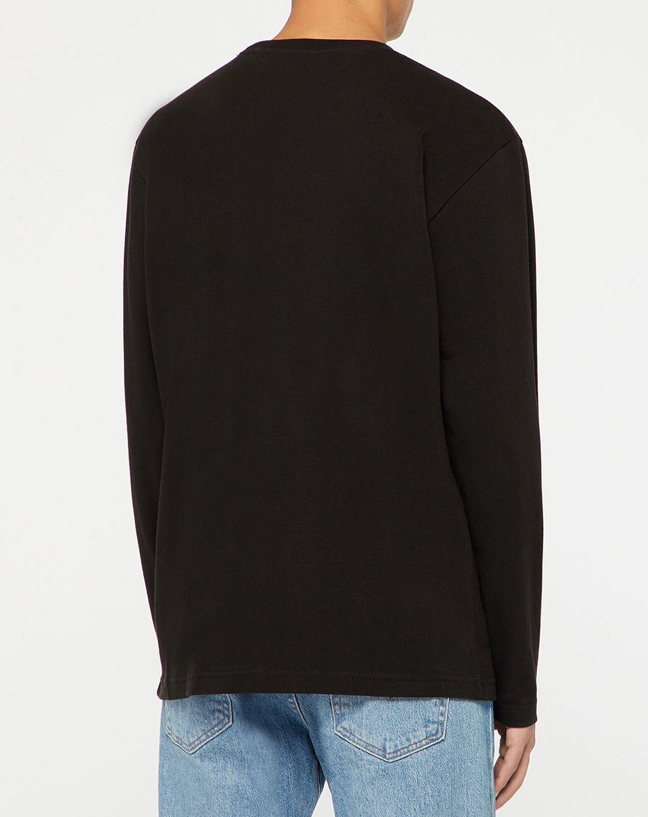 Tommy Jeans T-Shirt 100% Coton Bio Tommy Badge noir