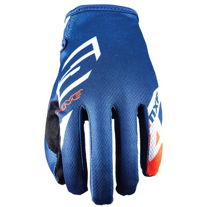 Gants cross Five MXF4 - SCRUB NAVY/FLUO ORANGE 2023 - Bleu / Orange