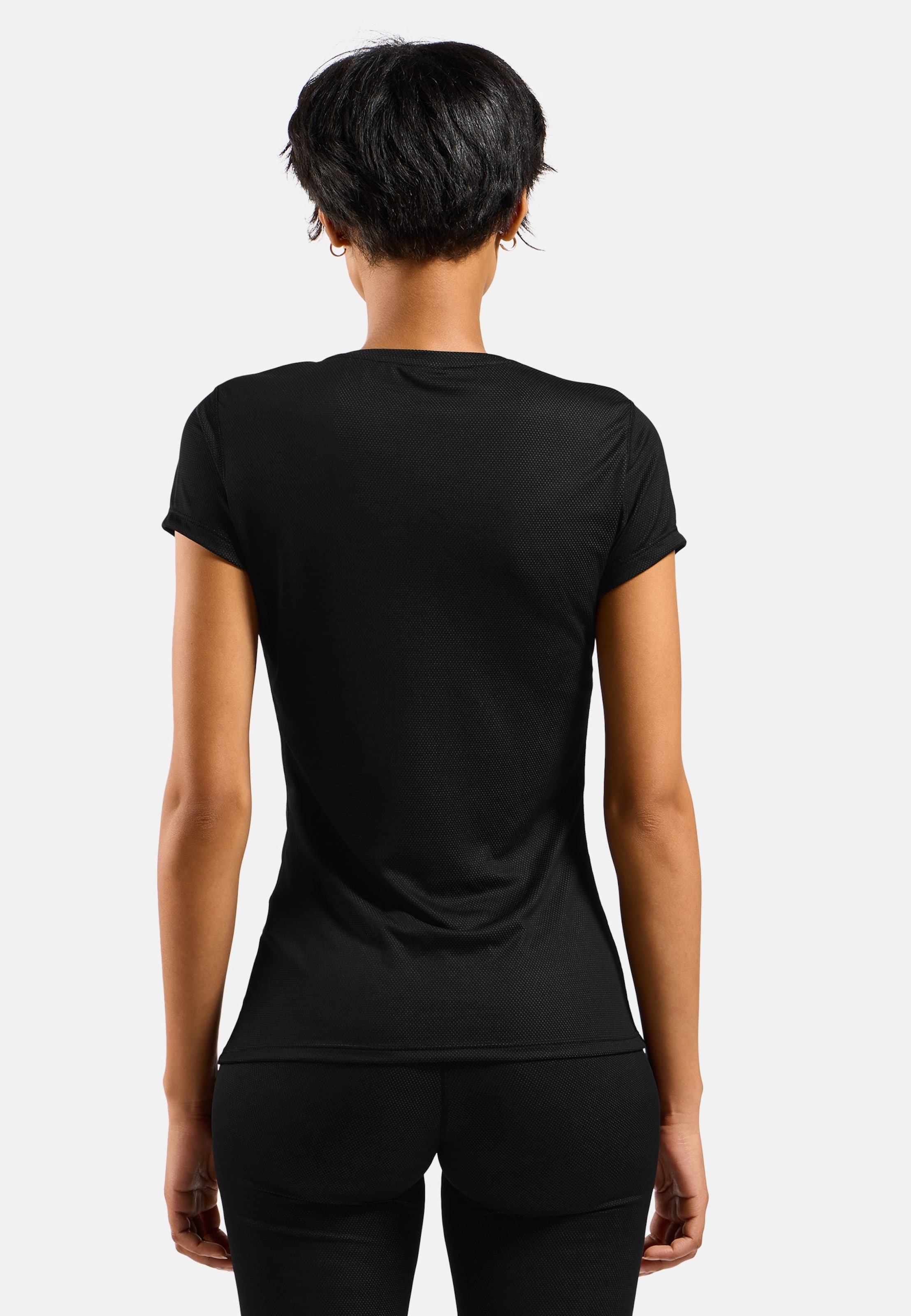 Active F-Dry Light Base Layer T-shirt in black