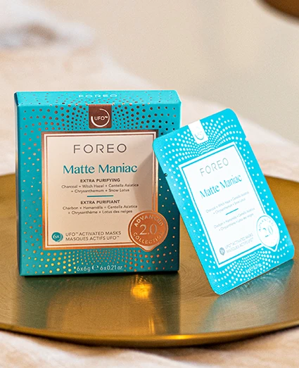FOREO - Matte Maniac 2.0 UFO™ Mask - With Charcoal & Witch Hazel
