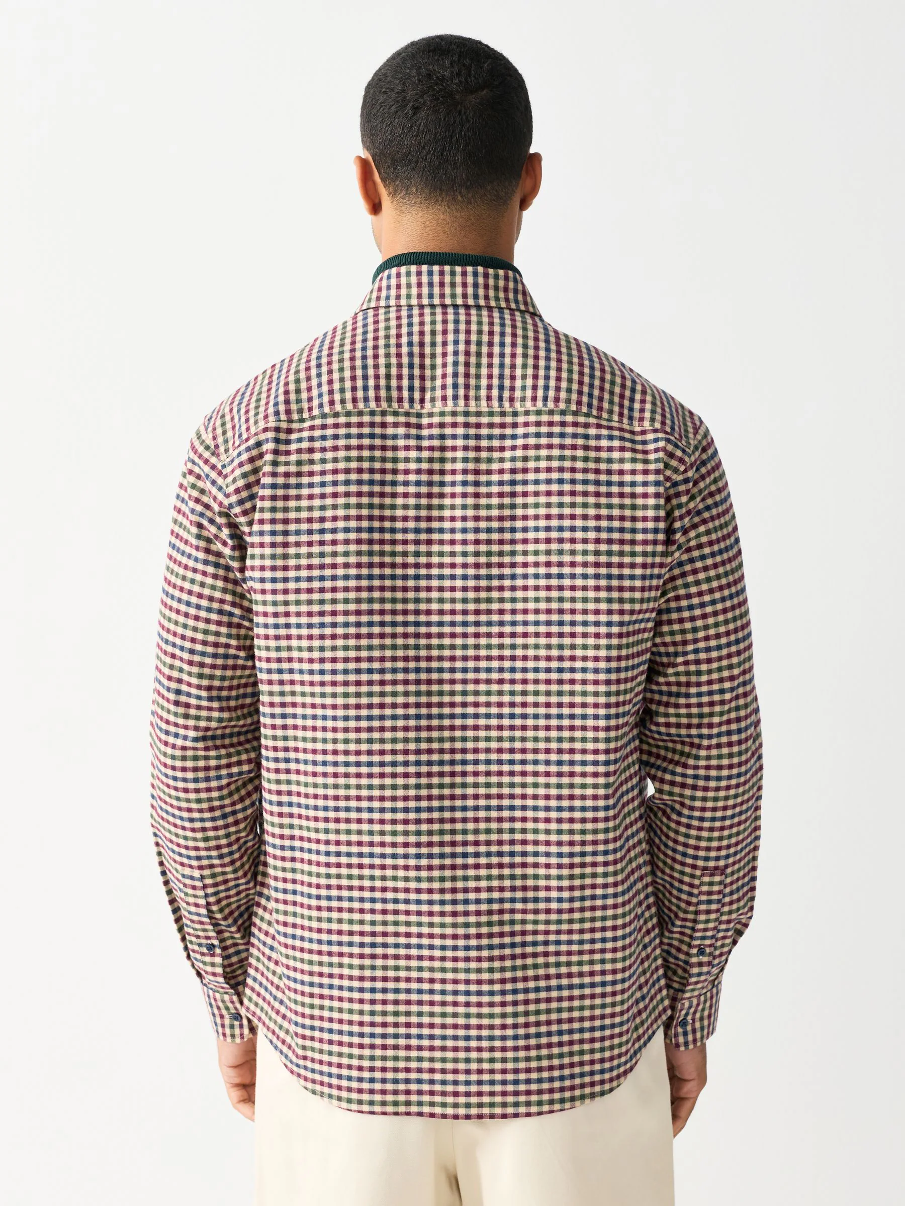 Neutraal - Check Soft Touch Long Sleeve Shirt
