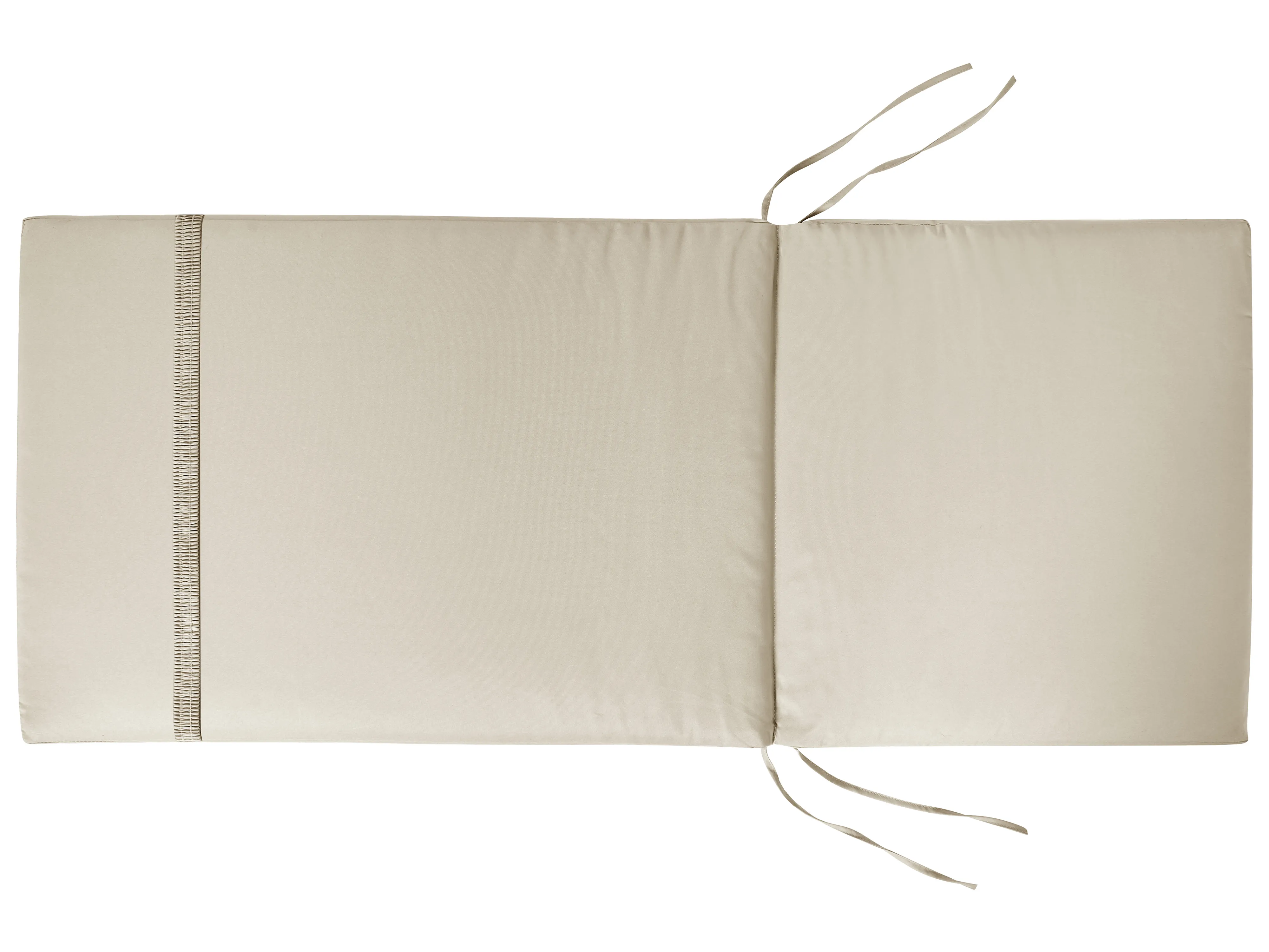 Set van 6 rug/zitkussens JAVA/AMANTEA PREMIUM 50 x 70 cm Taupe