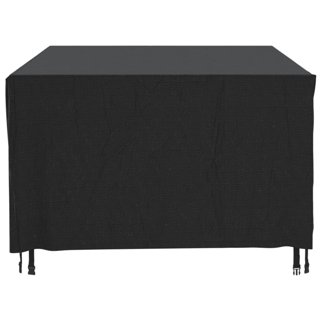 Housse de salon de jardin noir 300x140x90 cm imperméable 420d
