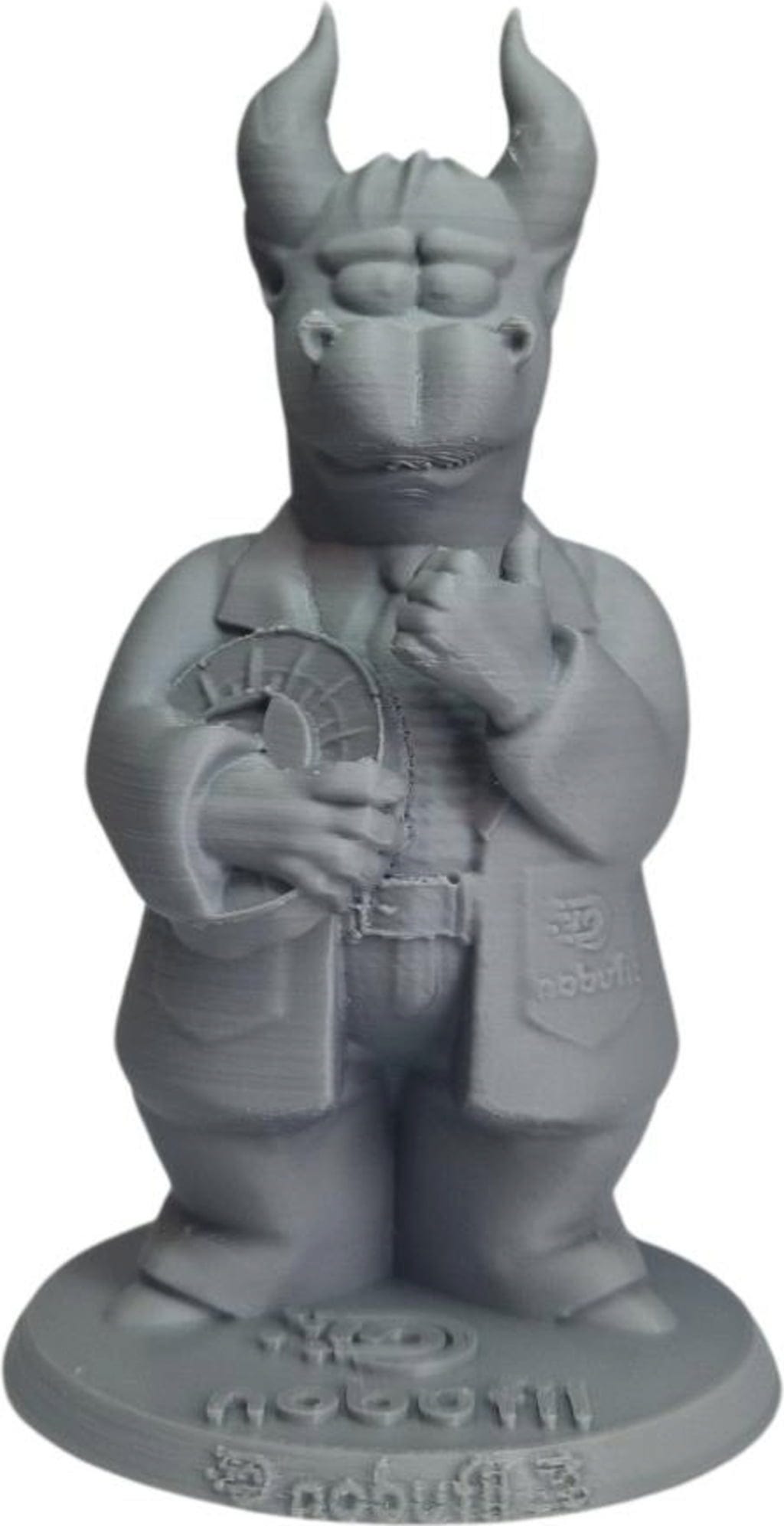 Nobufil  ABSx Matt Stone Grey, 1,75 mm / 1000 g    ABS Filament aus recycelten Kunststoffen