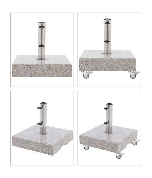 Doppler Granit-Schirmständer Life, 45 kg