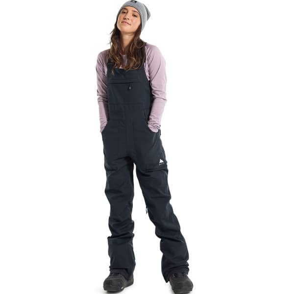 Pantalon snowboard BURTON W AVALON BIB TRUE BLACK