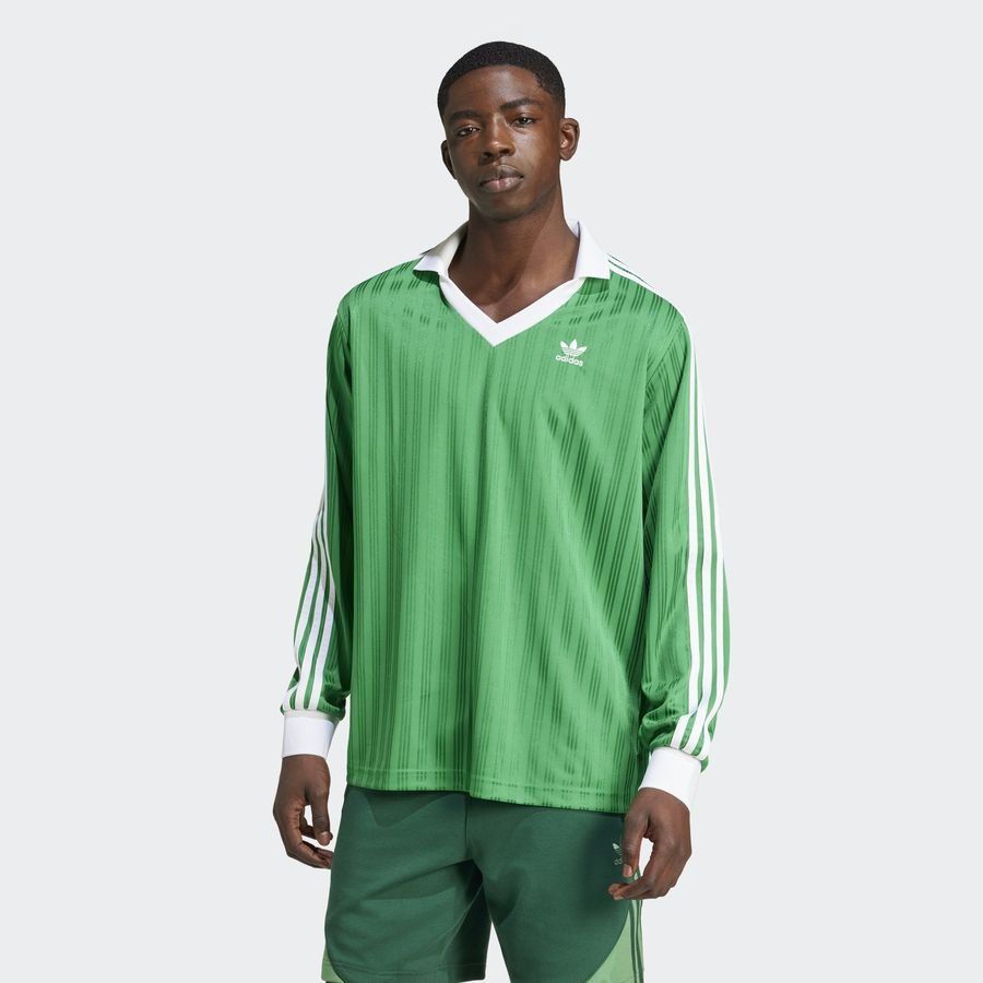 Adidas Original T-shirt manches longues Adicolor Piqué Football