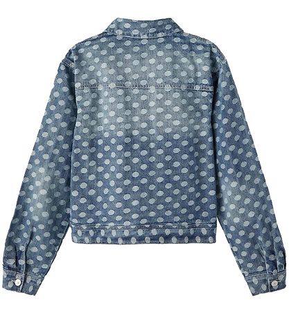 LMTD Denimjakke - NlfDotizza - Medium Blue Denim
