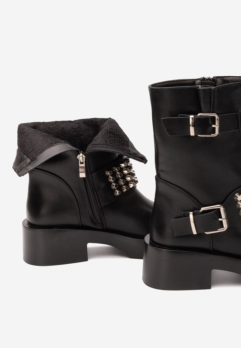 Bottines hautes femme noires Celiora