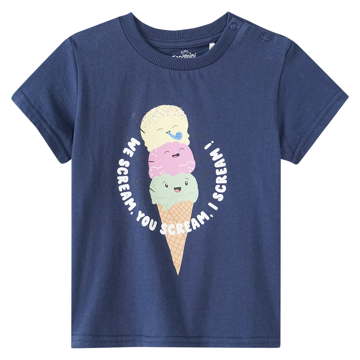 Topomini Baby T-Shirt und Joggingshorts im Set dunkelblau