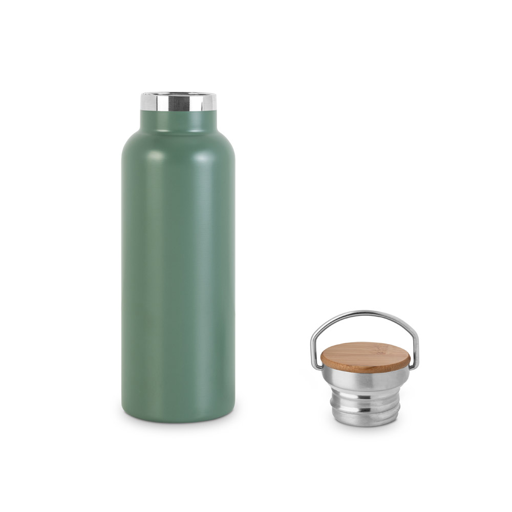hi!dea 94602 - Gourde en acier inoxydable avec isolation sous vide 570 mL