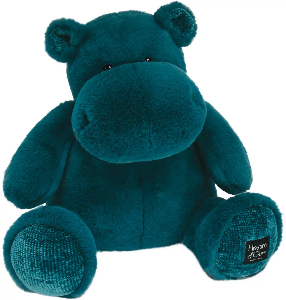 PELUCHE HIP'POP - BLEU CANARD 40 CM