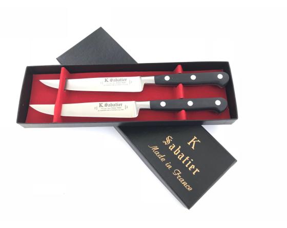 Coffret de 2 Steaks 13 cm Couteaux de cuisine professionnel