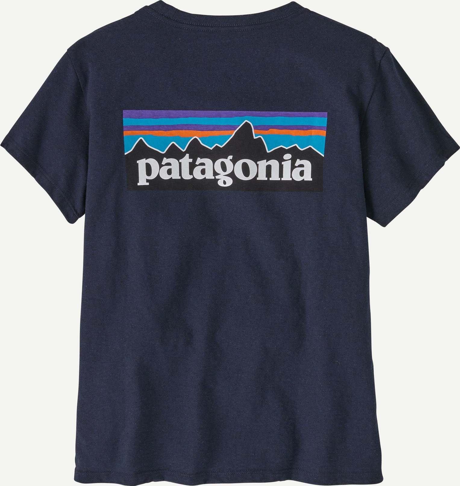 P-6 Logo Responsibili-Tee Dame New Navy