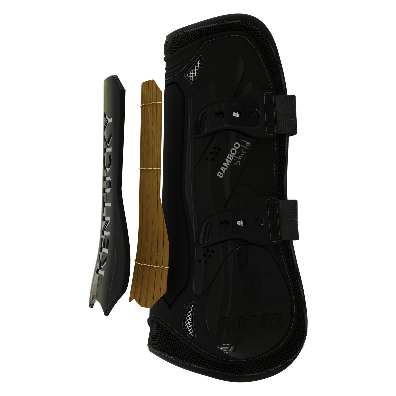 KENTUCKY Springgamaschen Bamboo Shield, für Vorderbeine - black