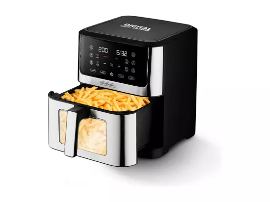 Friteuse Sans Huile De 8l - 8 Programmes Airmedwxl De Kitchencook