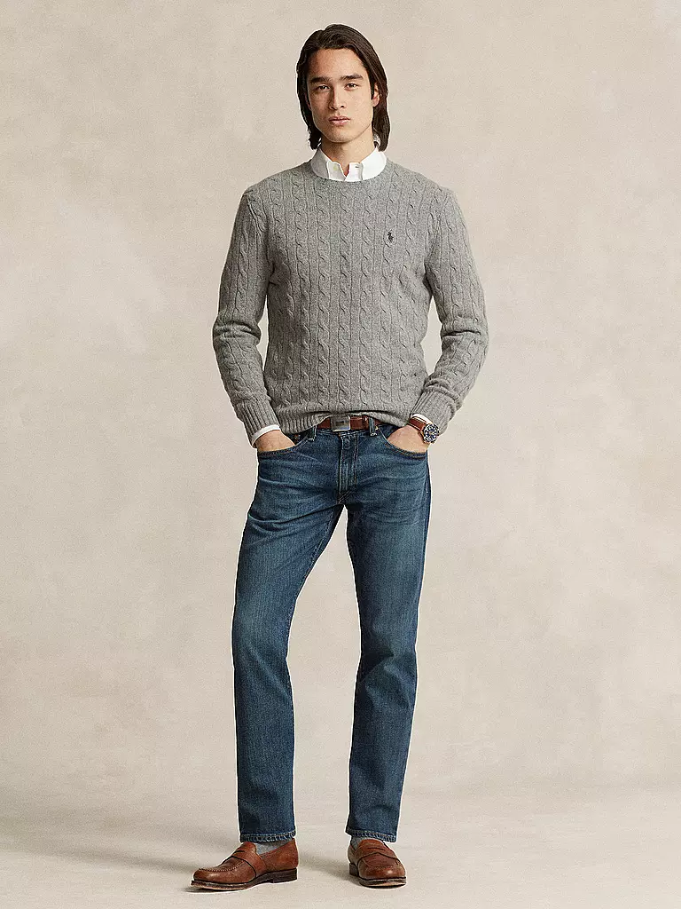 POLO RALPH LAUREN Pullover hellgrau