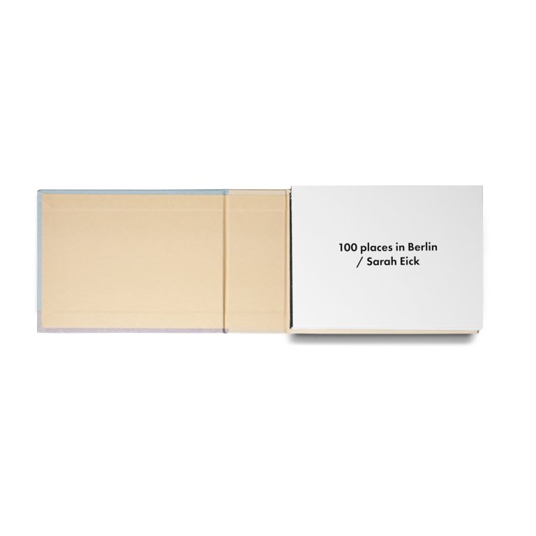 Sarah Eick Postkartenblock 100 Places in Berlin