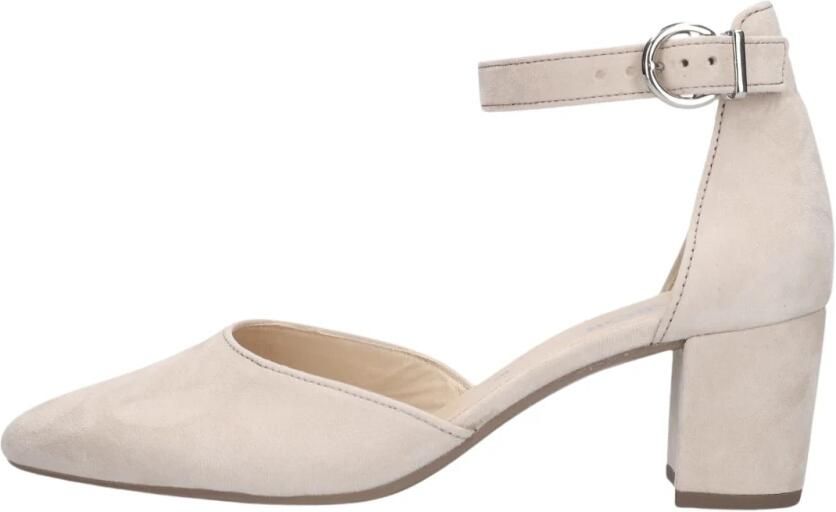 Gabor beige suède dames pumps