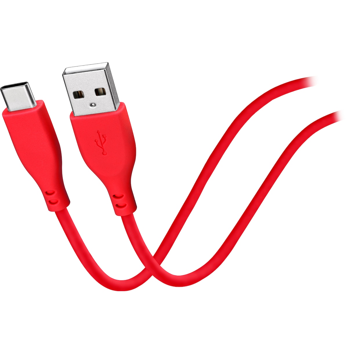 Goji USB-A to USB-C kabel 2m (rød)
