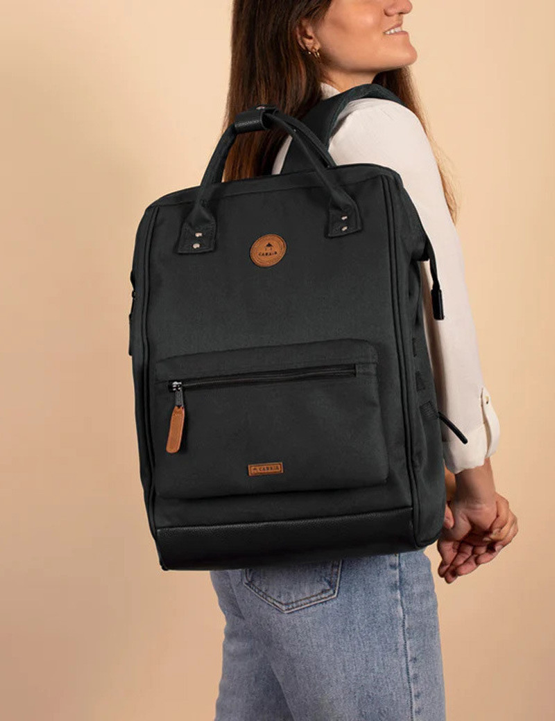 CABAIA SAC À DOS BERLIN MAXI NOIR
