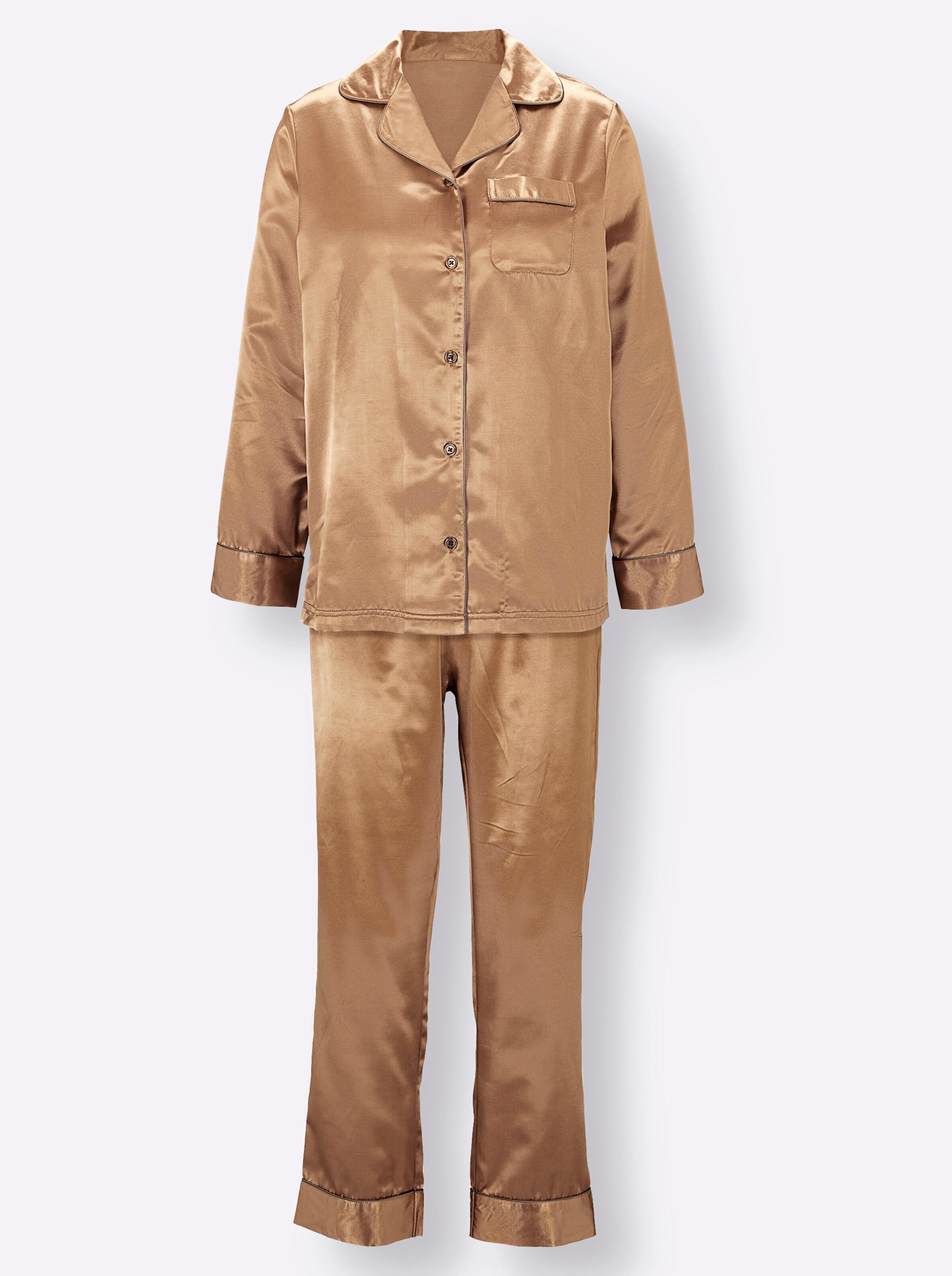 wäschepur Pyjama in camel