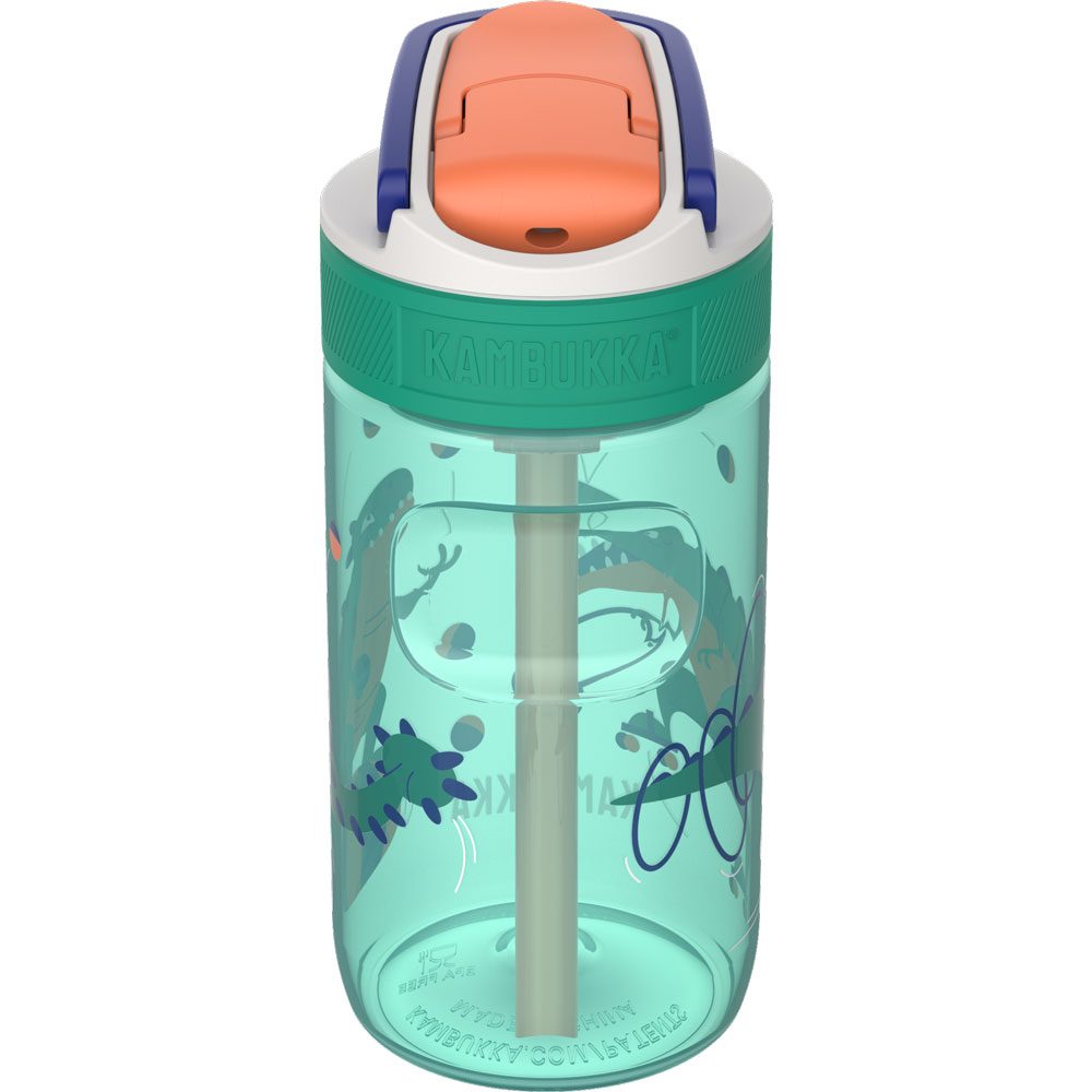 Kambukka Lagoon Trinkflasche Kinder 400ml juggling dino