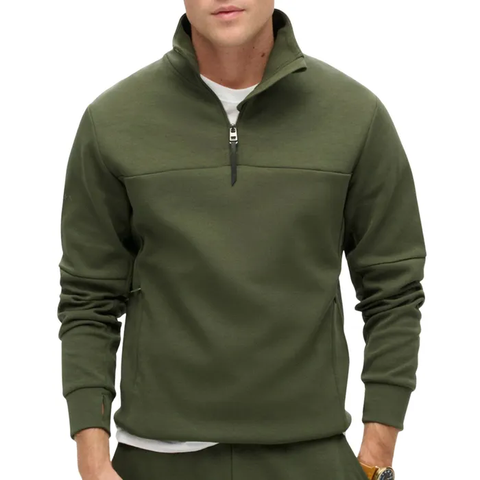 Superdry Tech Half Zip Sweater Heren