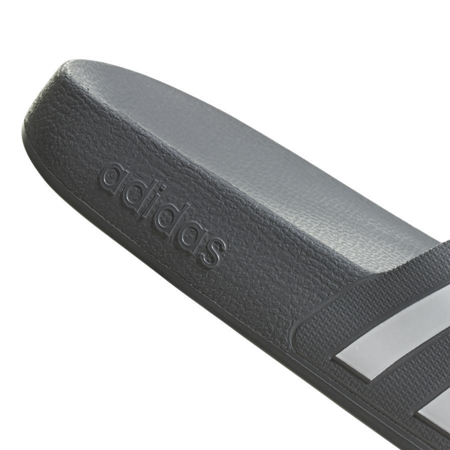 adidas adilette Aqua Claquettes - Gris/Blanc