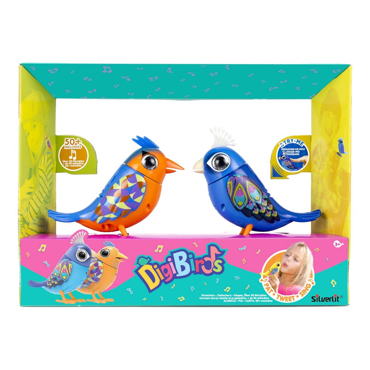 Digibirds - Deux Oiseaux Interactifs