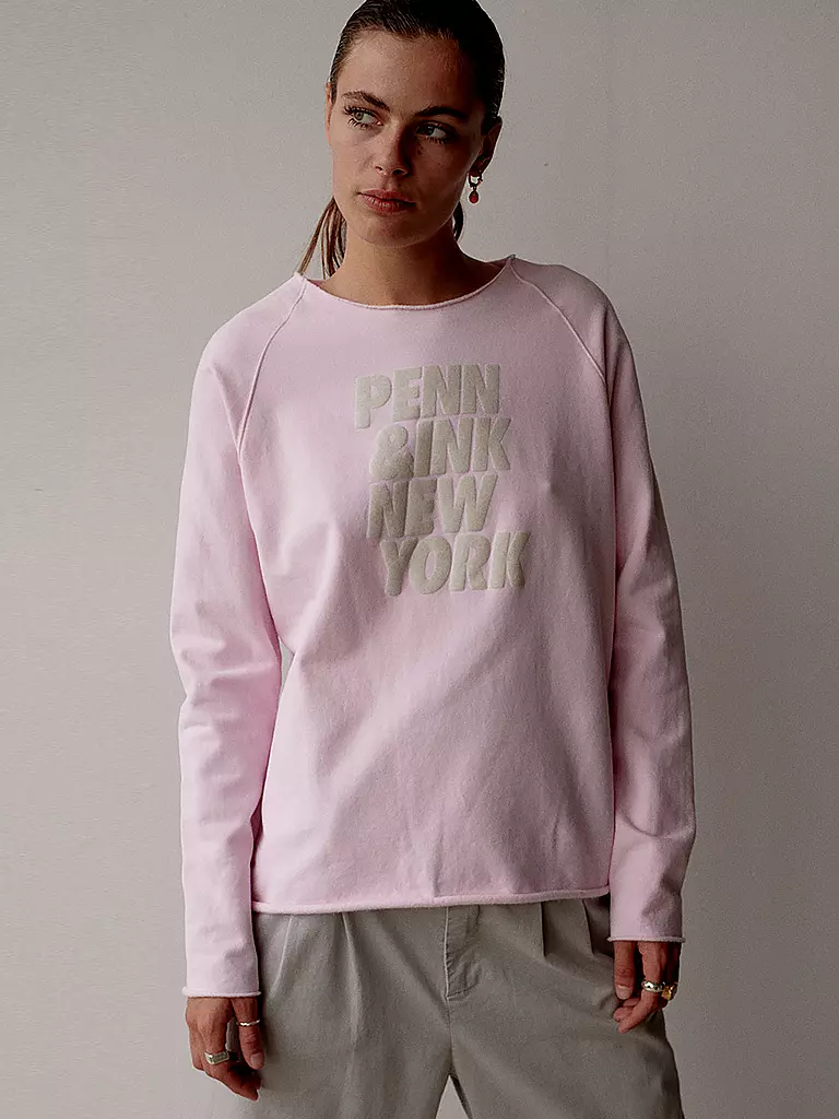 PENN&INK Sweatshirt rosa